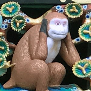 日光東照宮の三猿