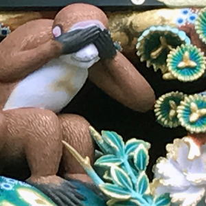 日光東照宮の三猿