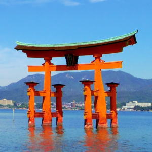 嚴島神社の大鳥居