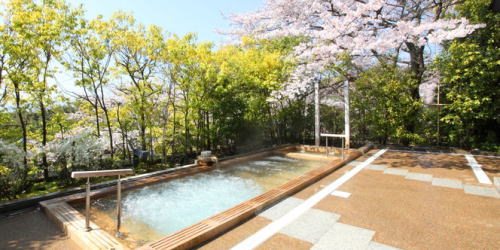 雄山荘の露天風呂