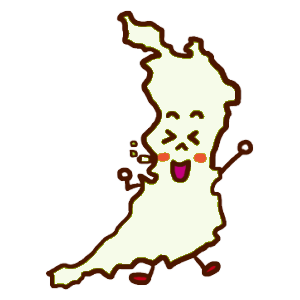大阪府のイラスト地図