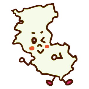 和歌山県のイラスト地図