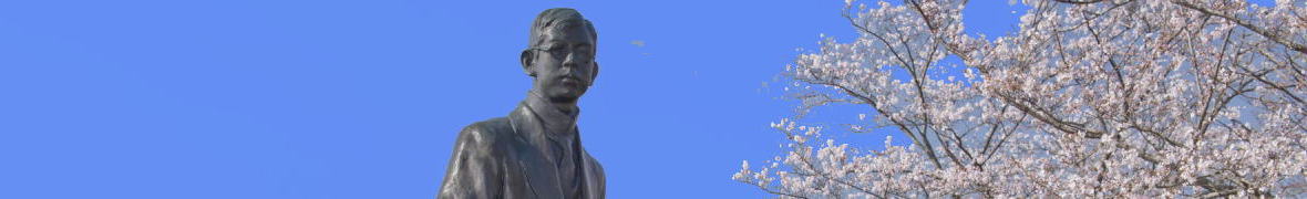 岡城址の廉太郎像